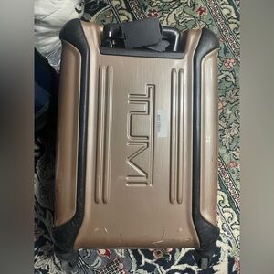 TUMI Metallic Gold Suitcase